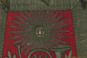 10 mm ou 50 mm Galon mariée trait argent mi fin verni Fab France Le mètre - Product Image 5