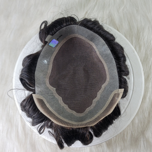 Peluca Bangladesh para BMW Front Lace Toupee Tamaño de gorra grande 100% Cabello indio Cómodo y elegante con atractivo natural - Product Image 5