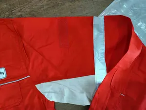 AGNII INDUSTRY Chine Changqing Oilfield Nouvelle tenue de travail unisexe, protection antistatique en polyester, légère pour l'été - Product Image 5