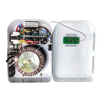 Stabilisateur de tension CA de type relais 10 kVA en gros, large plage 95 V-280 V, protection complète de la puissance pour appareils électroménagers de villa