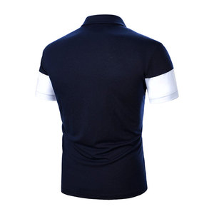 Chemises polo pour hommes, couleur et logo personnalisés, pour l'été, légères, pour adultes. - Product Image 2