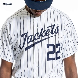 Camiseta de Béisbol Personalizada para Hombre 2026, Marca TWILL SPORTS, Ropa Deportiva, Sublimación, Patrón 3D, Secado Rápido, Spandex/Poliéster, Azul - Product Image 6