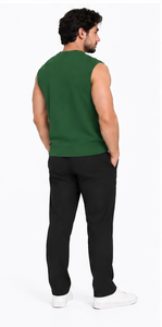 Pull en coton doux pour homme, logo personnalisé, pull d'hiver, col rond, pull chaud, pull décontracté, pull en gros de haute qualité - Product Image 3