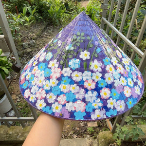 BEST SELLER Chapeau vietnamien Non La Hat en gourde sculptée écologique |   Artisanat naturel pour la décoration de la maison et les accessoires photo - Product Image 6