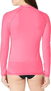 Maillot de bain anti-UV personnalisé à manches longues pour femme, imprimé par transfert thermique, séchage rapide, protection solaire UPF 50+, Spandex/Polyester - Product Image 3