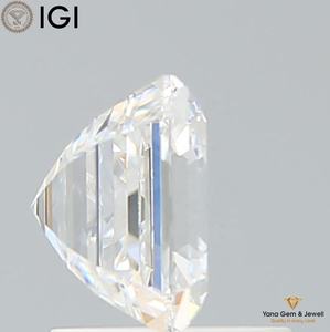 Diamante Cultivado en Laboratorio CVD, Corte Asscher, Color D, Claridad VVS2, 1.50 Quilates, con Certificado IGI, para Colgante Solitario de Lujo - Product Image 3