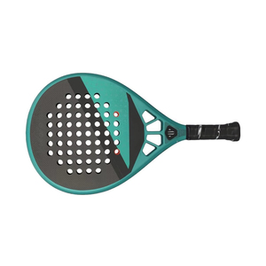 Raqueta de Pádel Redonda con Textura Mate de Fibra de Carbono, Diseño Diagonal, Núcleo de Eva Suave - Product Image 3