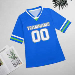 Conjuntos de Uniformes de Fútbol Americano Personalizados al por Mayor, Alta Calidad, Transpirables, de Secado Rápido, Tallas Grandes, con Servicios OEM y ODM - Product Image 2