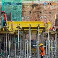 Plate-forme de poutre de cage d'ascenseur et de mur de noyau durable réglable Lianggong pour le coulage du béton de la cage d'as