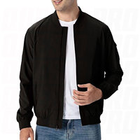 Blouson bomber léger pour homme, coupe-vent décontracté et élégant pour l'automne, style universitaire, zippé, idéal pour le golf et les occasions professionnelles