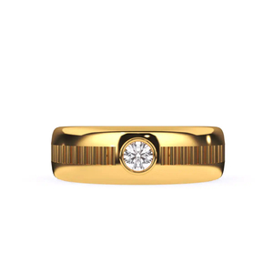 Anillo de Corazón ZAWO HOUSE de Lujo con Diamantes, Moissanita y Perlas de Agua Dulce, Chapado en Oro, Plata 925, Estilo Hip Hop, para Hombre y Mujer - Product Image 6