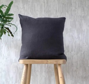 Funda de Almohada de Lino de Color Sólido, para Oficina, Sofá, Cojines, Uso Doméstico, Venta al Por Mayor - Product Image 3