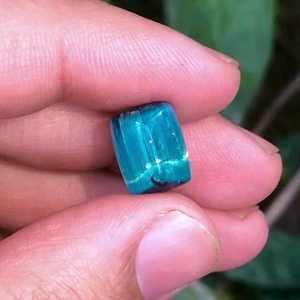 Pierre précieuse naturelle et rare en tourmaline afghane œil-de-chat de 7,70 ct, pierre de cristal en vrac pour la fabrication de bijoux et la collection - Product Image 5