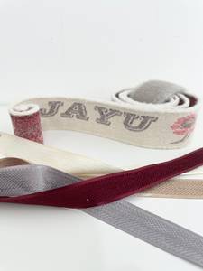 Bandas Elásticas Jacquard Personalizadas, Cinturillas de Nailon para Accesorios de Ropa, Tirantes Resistentes para Yoga, Diseño Moderno - Product Image 1