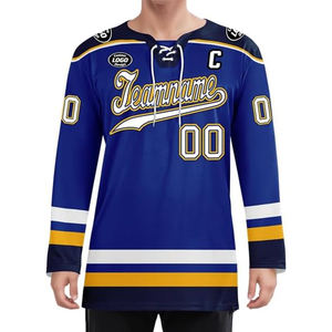 Personalized Ice Hockey Jersey Pakistan OEM Supplier Wholesale Export USA Buyers Team Uniform Bulk - Product Image 2