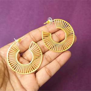 18K <b>Solid</b> <b>Gold</b> <b>Huggie</b> Hoop Earrings with Pearl and Diamond Accents - Product Image 3
