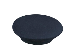 Superior Ceremonial Cap Light Shell black Rope Trim Black Brim Badge Emblem Formal Headwear Export - Product Image 3