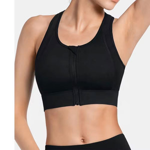 Custom Four-Way <b>Stretch</b> Women Sports <b>Bra</b> Plain Sports Top Gym Fitness Clothes Workout Women Cross Backless Women Sport <b>Bra</b> - Product Image 1