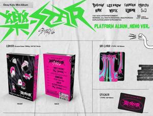 Stray Kids [Rock-Star] มินิอัลบั้ม (PLATFORM ALEMO VER) เพลงเคป๊อป ซีดี วัสดุกระดาษพลาสติก ภาษาเกาหลี ทุกวัย - Product Image 2