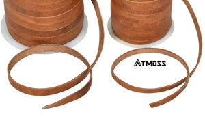 Cordones planos de cuero hechos a medida más vendidos, varios tamaños, 3mm, 4mm, 5mm, 6mm, para fabricación de joyas al mejor precio - Product Image 3