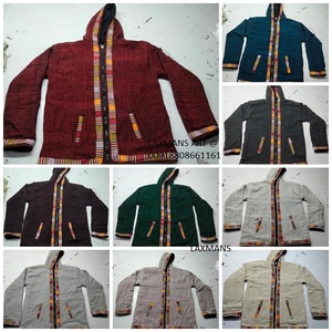 Vestes à capuche en laine acrylique Vestes d'hiver Vestes pour hommes Vente en gros Vestes en laine d'hiver Vestes unisexes Vestes en laine - Product Image 1