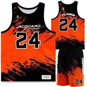 Uniforme de Baloncesto Deportivo Personalizado con Logotipo para Hombre, Uniforme de Baloncesto de Secado Rápido Personalizado OEM - Product Image 1