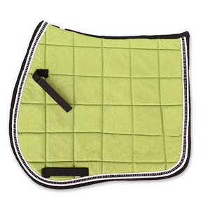 Tapis de selle carré matelassé confortable pour selle anglaise, tapis de selle tout usage pour le saut d'obstacles 2026, tapis de selle pour cheval de bonne qualité et personnalisé - Product Image 1