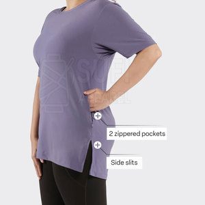 Nouveauté - T-shirts décontractés pour femmes, grande taille, respirants, surdimensionnés, de haute qualité, 100% coton - Product Image 3