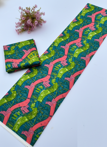 Tissu en coton imprimé Ankara africain vibrant pour la confection de vêtements élégants, les travaux manuels, la décoration intérieure et la mode par Hitjem ExportSupplie - Product Image 4