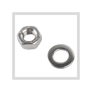 Rondelle plate fendue en acier inoxydable finition zinc de haute qualité M4 M5 M6, produits de quincaillerie, boulons et vis, composant OEM Vietnam - Product Image 4