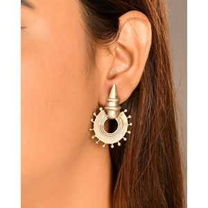 Boucles d'oreilles en argent Meera Jaipur - Product Image 2