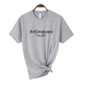 Camisas Personalizadas para Hombre, 100% Algodón, Venta al por Mayor, Corte Regular, Cuello Redondo, Impresión Serigráfica, Anti-Pilling, Estilo Casual Elegante con Patrón de Letras - Product Image 2