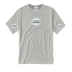 T-shirts personnalisés en tissu mélangé ultra doux 50/25/25 avec logo, impression sérigraphique, vêtements unis pour hommes, faible MOQ - Product Image 1