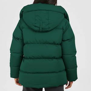 Chaqueta Acolchada Reversible con Capucha para Mujer, Nueva Moda de Invierno, Impermeable y Cálida - Product Image 4