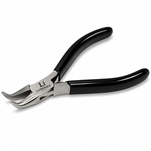 LUMINEX IMPEX LUB=113 <b>Long</b> <b>Nose</b> Stainless Steel Lightweight Smooth Work Jewelry Making Polishing Pliers for Bracelet Making DIY - Product Image 1