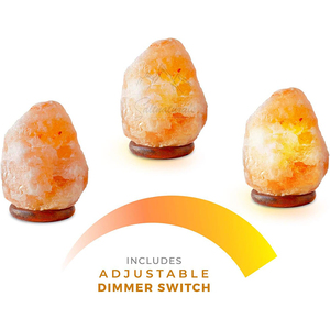 Lámpara de Sal del Himalaya de Diseño Elegante, Pieza Decorativa, Iluminación Cálida, Lámpara de Sal del Himalaya para Decoración del Hogar - Product Image 3