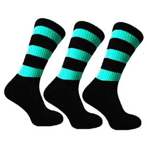 Nouvelle conception de chaussettes de sport unisexes en coton antidérapantes pour le football, le baseball, le yoga, la randonnée, respirantes, décontractées, chaudes, pour l'automne - Product Image 4