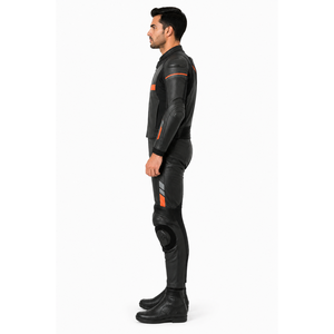Traje de Motociclismo Deportivo Samroz de Una Pieza para Hombre con Armadura CE Extraíble, Resistente al Agua y al Viento para Todas las Estaciones, Traje de Carreras - Product Image 3