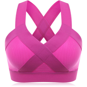 Women Wireless Shockproof Cotton Lining Fitness <b>Bra</b> Yoga Active Wear Wireless Shockproof Cotton Lining Sports <b>Bra</b> 2027 - Product Image 3