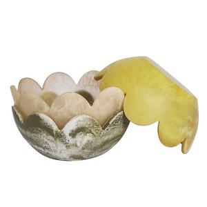 Tazón para Servir de Resina Hecho a Mano, Ecológico, con Acabado de Grado Alimenticio, Ideal para Ensaladas, Eventos y Decoración de Mesa - Product Image 5