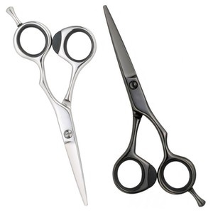 Ciseaux à cheveux professionnels en acier inoxydable japonais, texture bois, outil de beauté pour barbiers et coiffeurs, ciseaux Supercut - Product Image 1
