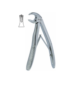 Pinzas de Extracción Dental Pediátricas de Acero Inoxidable, Pinzas de Extracción de Molares Inferiores Pedodónticas - Product Image 1