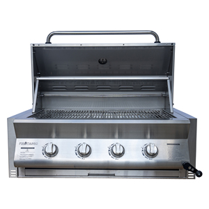 OEM 147cm 4 Burner Stainless Steel <b>BBQ</b> Burner Cabinet <b>Trolley</b> Gas Grill for Outdoor Patio Kitchen - Product Image 5