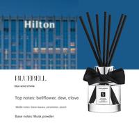 Diffuseur de parfum de luxe avec bâtonnets noirs, élégant pour la maison et l'hôtel, diffuseur d'aromathérapie longue durée pour le bureau