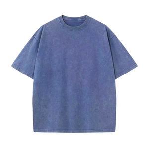 Acid Wash T Shirt <b>Top</b> Quality Women T-Shirts Wholesale Short Sleeve Ladies T Shirts <b>Distressed</b> Tees T shirts Customized OEM ODM - Product Image 5
