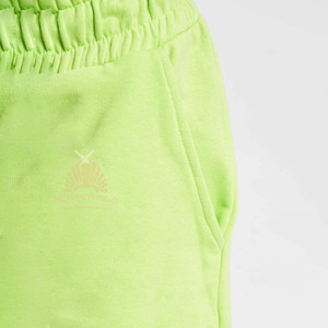 กางเกงขาสั้นลำลองผู้หญิงขายดี ผ้าฝ้ายฟลีซ 100% เอวสูง นุ่มสบาย ระบายอากาศดี เป็นมิตรกับสิ่งแวดล้อม รับผลิตตามแบบ - Product Image 6