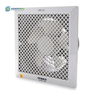 Ventilador de Techo Senko HT200 de 200 mm, Extractor de Aire Unidireccional, Bajo Nivel de Ruido, para Baño y Hogar - Product Image 3