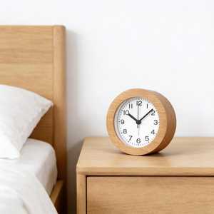 Solid Wood Decorative <b>Clock</b> for Desk and Table - Product Image 4