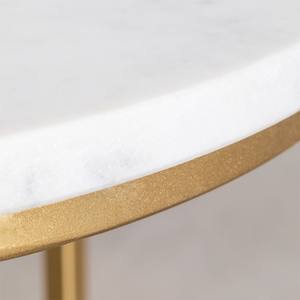 Vandana Terra Falcon <b>Round</b> <b>side</b> <b>table</b> Ø40 cm in Kaley marble - Product Image 4