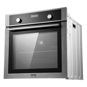 24\" Electric Built-in Wall Oven with 9 <b>Cooking</b> Functions & 2800W Single Wall Oven 2.68 Cu.Ft 2400W EL <b>Timer</b> - Product Image 1